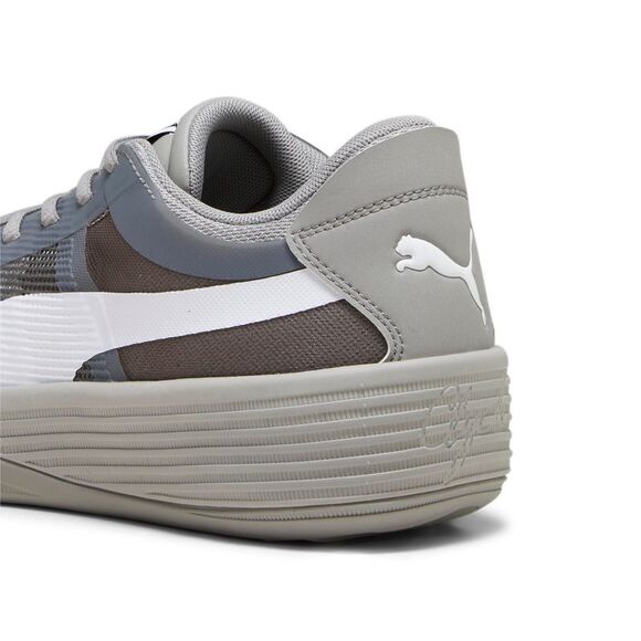 Puma Mens Clyde All-Pro Team Gray Shoes (NWT) - Picture 3 of 5